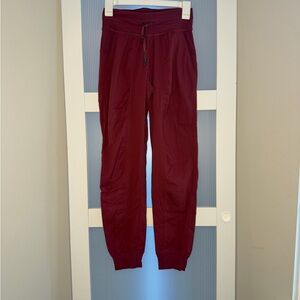 lululemon athletica Burgundy Track Pants